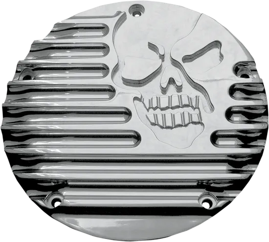 Covington Derby Cover Chrome Machine Head with Mount Hardware