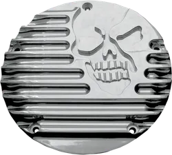 Covington Derby Cover Chrome Machine Head with Mount Hardware