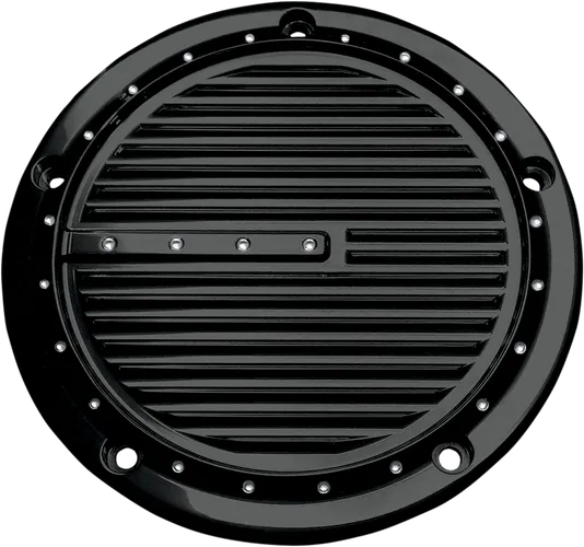 Covington Derby Cover Black Dimpled with Mount Hardware