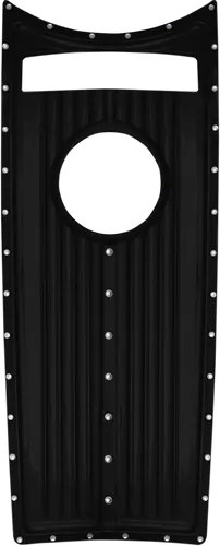 Covington Custom Dash Insert Panel Black Dimpled