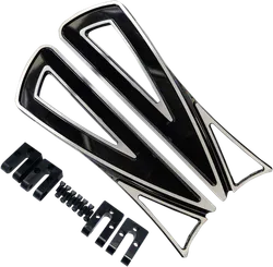 Covington Driver Floorboards Pair Ripper Gloss Black