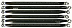Modquad Black Hex Rear Radius Rods 72in.