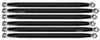 Modquad Black Hex Rear Radius Rods 72in.