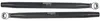 Modquad 64in Aluminum Elite Series Hex Tie Rods Black Pair