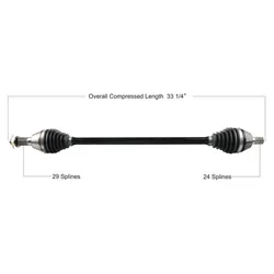 Tytaneum Heavy Duty Front Left or Right CV Axle