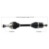 Tytaneum Heavy Duty Axle Rear Right