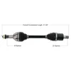 Tytaneum Heavy Duty Axle Rear Left
