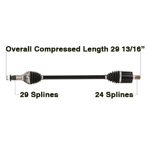 Tytaneum Heavy Duty Front Left or Right CV Axle