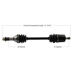 Tytaneum Replacement CV Axle Front Right