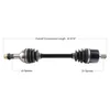 Tytaneum Replacement CV Axle Rear Right or Left
