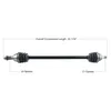Tytaneum Replacement CV Axle Front Right