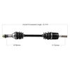 Tytaneum Replacement CV Axle Front Left