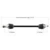 Tytaneum Replacement CV Axle Front Right