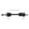Tytaneum Replacement CV Axle Front Left