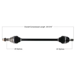 Tytaneum Replacement CV Axle Front Right or Left