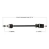 Tytaneum Rear Left Replacement CV Axle