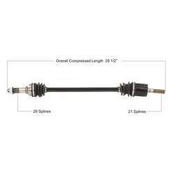 Tytaneum Front Left Replacement CV Axle