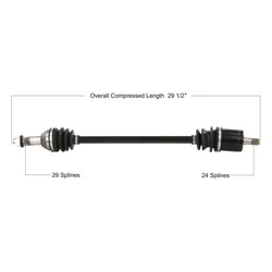 Tytaneum Front Right Replacement CV Axle