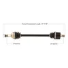 Tytaneum Rear Left or Right Replacement CV Axle