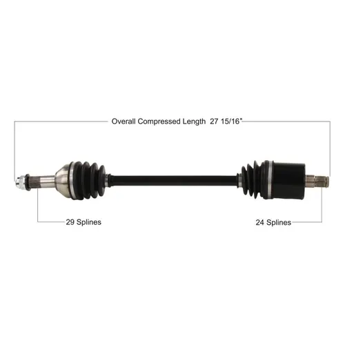Tytaneum Rear Left Replacement CV Axle
