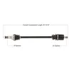Tytaneum Front Left or Right Replacement CV Axle