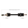 Tytaneum Front Left Replacement CV Axle