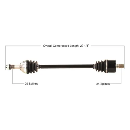 Tytaneum Rear Left or Right Replacement CV Axle