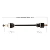 Tytaneum Rear Left or Right Replacement CV Axle
