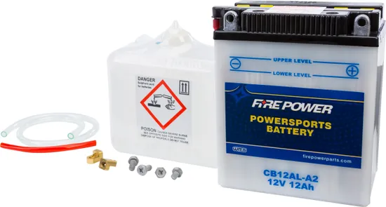 Fire Power Heavy Duty 12V Conventional Battery CB12AL-A2