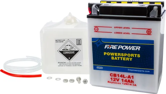 Fire Power Heavy Duty 12V Conventional Battery CB14L-A1