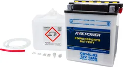 Fire Power Heavy Duty 12V Conventional Battery CB14L-B2