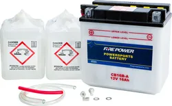 Fire Power Heavy Duty 12V Conventional Battery CB16B-A