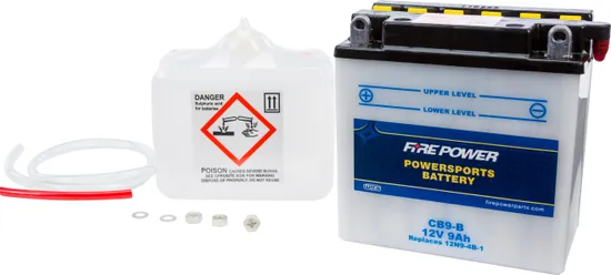 Fire Power Heavy Duty 12V Conventional Battery CB9-B