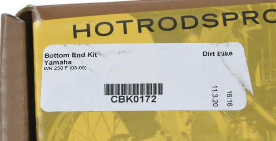Hot Rods Crank Shaft Bottom End Kit for