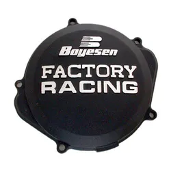 Boyesen Black Chrome Aluminum Clutch Cover