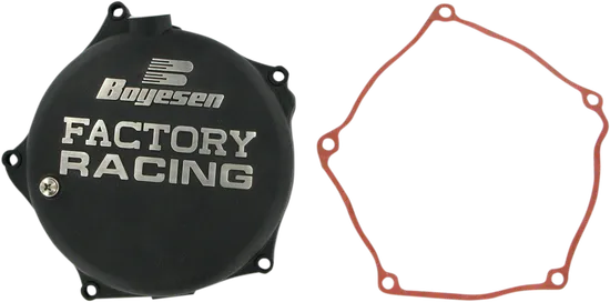 Boyesen Gold Chrome Aluminum Clutch Cover