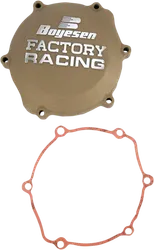 Boyesen Gold Chrome Aluminum Clutch Cover