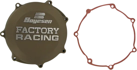 Boyesen Gold Chrome Aluminum Clutch Cover