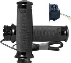 Avon Heated Grips Custom Contour Cable Black Anodized