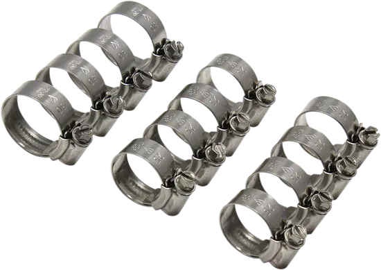 Moose Steel Radiator Hose Clamp Kit for Kawasaki
