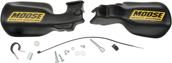 Contoured Handguards - Honda - Black 2