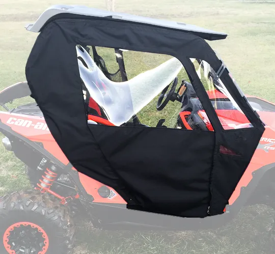 Moose Utility Side Cab Enclosure Zippered Door Kit