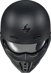 Scorpion Adult Unisex Covert X Helmet Modular XL Black Satin