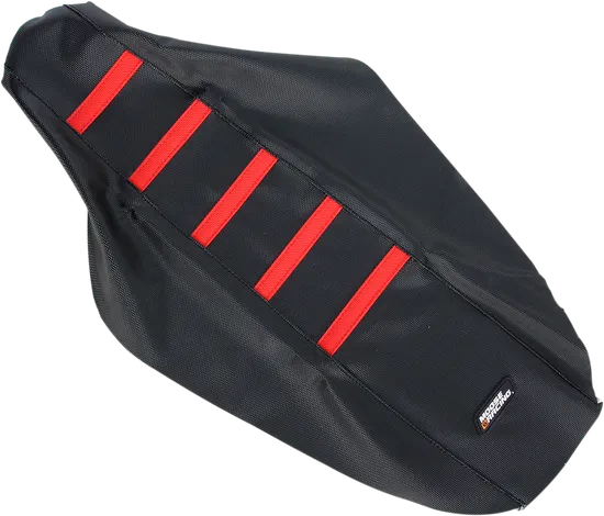 Moose Black Red Rubber High Traction Ribbed Seat Cover For Honda CR