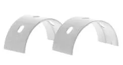 Hot Rods White Plain Bearing Crankshaft