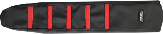 Moose Black Red Rubber High Traction Ribbed Seat Cover For Honda CRF250