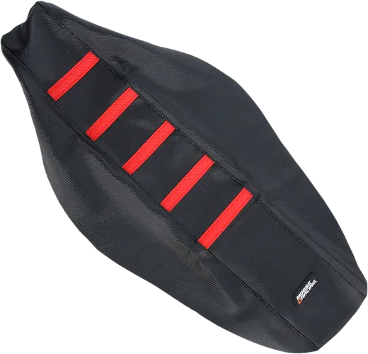 Moose Black Red Rubber High Traction Ribbed Seat Cover For Honda CRF