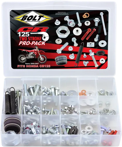 Bolt Honda CR125 Pro Pack Hardware Kit