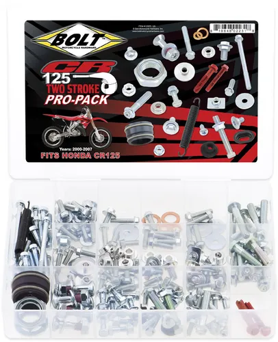 Bolt Honda CR125 Pro Pack Hardware Kit
