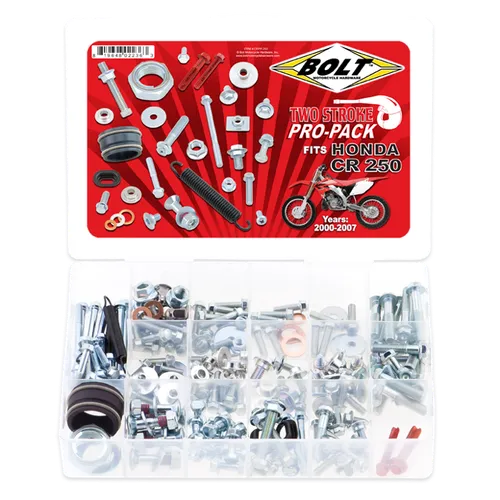 Bolt Honda CR250 Pro Pack Hardware Kit